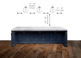 How far apart should island lights be. Spacing Pendant Lights Over Kitchen Island 2021 A Nest With A Yard
