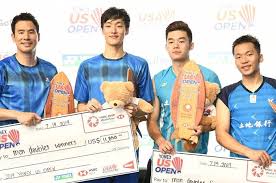 Akhirnya lee yang wang chi lin bisa lolos berkat di kalahkny kevin gedion. Wang Chi Lin Cedera Ganda Putra Korsel Juarai Us Open 2019 Semua Halaman Bolasport Com
