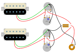 The wires that were joined at the series connection are now on the outside of the pickup and the 'a' and 'd' wires now meet at the series connection. Dimarzio Paf 59 Wiring Diagram Humbucker Soup