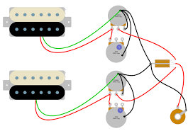 It shows the components of the circuit as simplified shapes, and the capacity and signal. Dimarzio Paf 59 Wiring Diagram Humbucker Soup