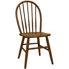 Choice of stain color at no extra charge. Traditional Amish Dutch Windsor Side Chair Barn Furniture
