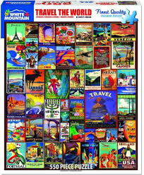 National parks puzzle 1000 cavallini. Cavallini Co National Parks Map Monuments 1000 Piece Puzzle Art Source International