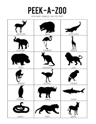 Peek A Zoo A Wild Animal Seek And Find Animals Wild Wild Animal Games Animals