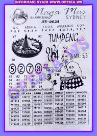 Forum Syair Sd Selasa 4 Juni 2019 Opesia Official