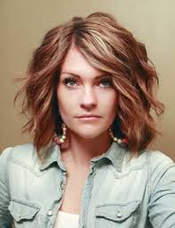 Soft wavy curly hairstyle for women over 50 with thick hair. Short Hairstyles For Thick Wavy Hair Women Novocom Top