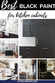 Best Black Paints For Kitchen Cabinets In 2020 Painted Kitchen Cabinets Colors Kitchen Cabinet Colors Black Kitchen Cabinets