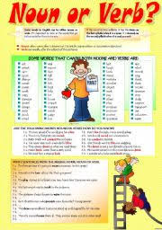A(z) 10000+ eredmények nouns and verbs 1st grade. English Exercises Nouns Or Verbs