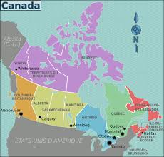 Landform Regions Of Canada Map I Twinkl Geography Resources