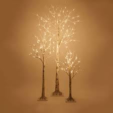 Warm White Led Birch Tree Christmas Lights Etc Birch Tree Decor White Birch Trees Light Up Tree