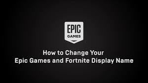 New way to change your epic games email or fortnite email, through epic games support how to download and install fortnite on pc (windows 10) fortnite is free to download! How To Change Your Epic Games Display Name Epic Accounts Support