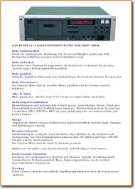 Klaviertastatur, klaviatur, töne auf der. Revox C 115 Tape Player On Demand Pdf Download German