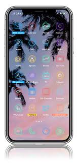 Setup Glow X Iphone Xs Setup Iosthemes Iphone Setup Homescreen