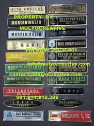 Sixth sense production menyediakan 15 % diskaun. Pesan Name Tag Jual Name Tag Sedia Name Tag Tempah Name Tag Pesan Name Tag Lencana Pin Plakat Lycal Resin Atribut Pramuka Akrilik Papan Nama Envolet Bordir Badge Pin Kuningan Kayu Fiber Gantungan