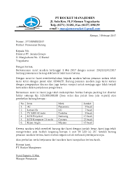 Contoh Surat Pengiriman Pesanan Yang Disertai Faktur Berbagi Contoh Surat