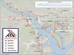 marine corps marathon 2012 route information course map