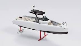 Fly Over the Waves in a Candela C-8 Hydrofoil Electric Speedboat