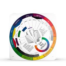The color wheel is an essential decorating tool as long as you know how to use it. Color Wheel Company The Big Wheel 25in Color Wheel Jackson S Art Supplies