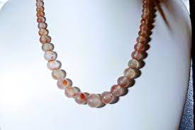 nanhong agate necklace agate beads necklace 川料冰飘南红项链 etsy agate necklace necklace beaded necklace