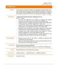 Learning Development Specialist Cv Ctgoodjobs Powered By Career Times