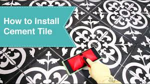 However, viettiles would like to change this opinion, viettiles's cement tile have improved the variation on the design, colors, quality to serve many different customer and style: How To Install Cement Tiles Youtube