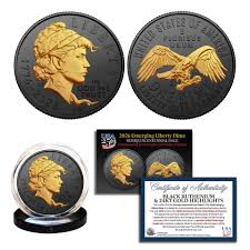 Proud Patriots Jefferson Nickel 1776-2026 Black Ruthenium Gold Highlights Coin