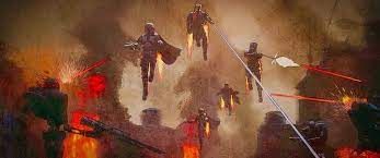 The Art Of Star Wars The Mandalorian End Credits Art Chapter 2 The Sin Mandalorian Star Wars Star Wars Facts