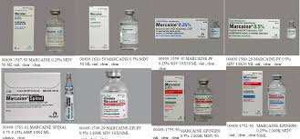 Marcaine spinal is often administered by spinal injection prior to total hip arthroplasty. Rx Item Marcaine 5mg Ml Vial 50ml By Hospira Worldwide