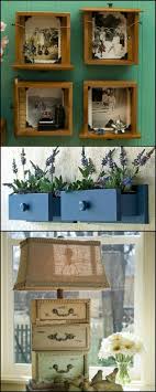 I've kept these drawers around for what seems like forever. Genius Ways To Repurpose Dresser Drawers The Owner Builder Network Old Dresser Drawers Recycled Furniture Refurbished Furniture
