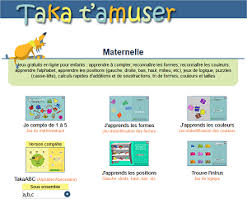 Tice 74 Site Des Ressources Pedagogiques Tice Activites En Ligne Pour La Maternelle