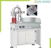 Full Auto Spin on Oil Filter Making End Cap Anaerobic Adhesive Injection  Gluing Machine