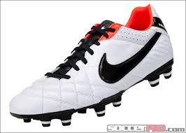 Nike Tiempo Mystic Iv Fg Soccer Cleats White With Black 71 99 Cleats Nike Soccer Cleats