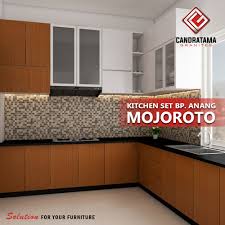 Desain kitchen set sederhana desain dapur model dapur ruang keluarga minimalis. Kitchen Set Minimalis Bapak Anang Mojokerto