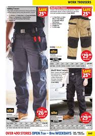 Mens combat cargo work trouser elasticated waist knee pads pockets working pant. Screwfix Cat 128 Winter 2017 Page 648 649 Created With Publitas Com