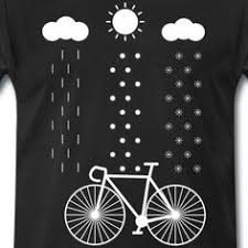 Radfahren All Wetter Radfahrer Regen Schnee Sonne Manner Premium T Shirt Radfahren Regenwetter Regen