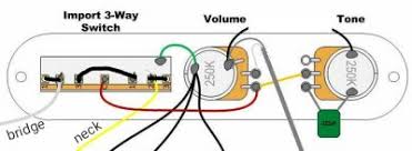 That's where understanding a wiring diagram can help. Series Mods With Import Alpha 3 Way Switch Telecaster Guitar Forum