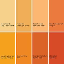 In this case, a darker brown. Color Feast When To Use Orange In The Dining Room Kitchen Color Orange Orange Paint Colors Orange Boys Rooms