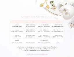 We have wedding aisle runners, pew bows, balloons, streamers and wedding confetti. Custom Wedding Stationery 101 When To Order And Mail Custom Wedding Invitations Simply Jessica Marie