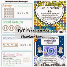 Tpt Number Line Freebies The Recovering Traditionalist