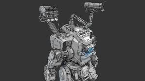 Bt 7274 Titanfall Adisorn Klinkhachon On Artstation At Https Www Artstation Com Artwork L2pkv5 In 2020 Titanfall Artwork Science Art