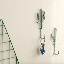 Wall Hook Cactus Wall Hanging Wall Decor Hook 101662460 By Dubudumo On Etsy Hanging Wall Decor Home Decor Hooks Bedroom Wall Hangings