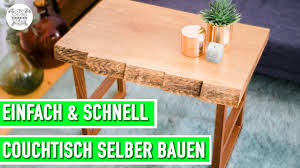 Diese werden aus einer baumwurzel hergestellt, auf der eine tischplatte aus holz oder glas montiert wird. Couchtisch Einfach Selber Bauen Jonas Winkler Youtube