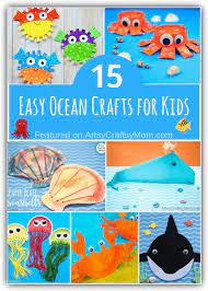 Octopus kids craft from i heart crafty things. 15 Easy And Engaging Ocean Crafts For Kids
