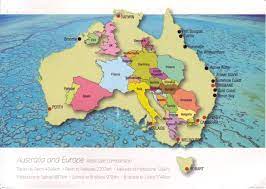 Australia In Europe Map How Big Is Australia?