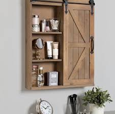Banbury 21 75 W X 27 75 H Solid Wood Wall Mounted Bathroom Cabinet In 2020 Bathroom Wall Storage Wall Mounted Bathroom Cabinets Small Rustic Bathrooms