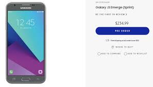 How to use unlocky to free samsung galaxy j3 emerge unlock. Samsung Galaxy J3 Emerge Launched In The Us For 234 99 Phonearena