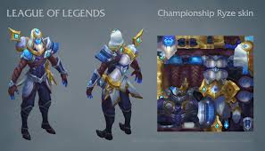 Championship skins are rare skins that are released every year during the league of legends during the world championship period which is often near the end of the year from september to. Marina Khorosh Championship Ryze Skin