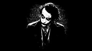 —— fan page for dc's comic & dceu, joker.™ i hope my death makes more sence than my life | ♚ ☠ —» {owner.b.} ♡ Black And White Joker Illustration Batman Joker Heath Ledger The Dark Knight Hd Wallpaper Wallpaperbetter