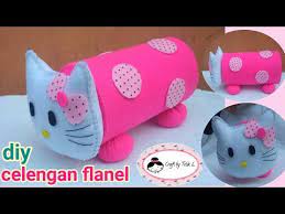 Cara Membuat Celengan Dari Kain Flanel Diy Tutorial Youtube Celengan Kain Flanel Kreatif