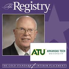 We are proud to announce the appointment of Walter Branson as Interim Vice  President for Administration and Finance & CFO at Arkansas Tech University