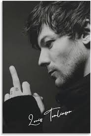 YUCNAG Plakat na płótnie 60 x 90 cm bez ramy Louis Tomlinson plakat  dekoracyjne malarstwo płótno sztuka ścienna : Amazon.pl: Dom i kuchnia